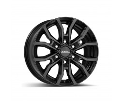 DEZENT KC black 7.50x18 6/139,70/45/95,1