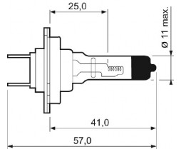 Bec H7 12V 55W PX26d