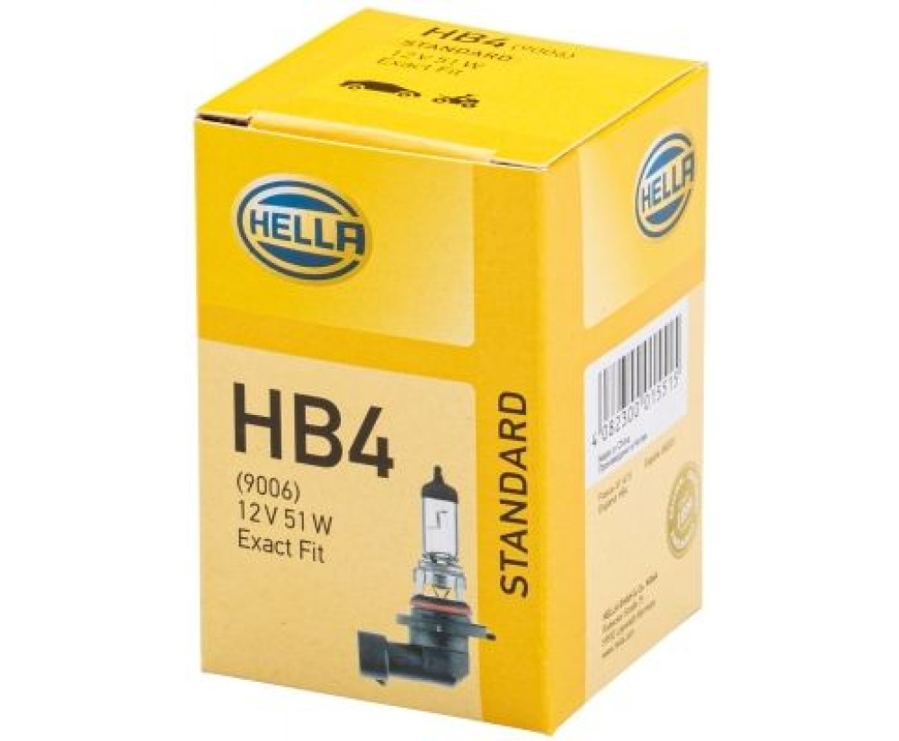 Bec HB4 12V 51W P22d